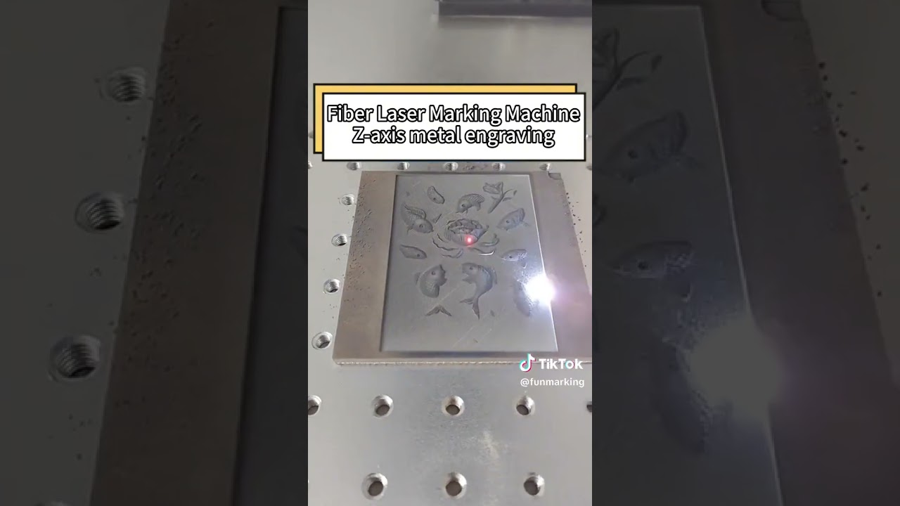 2.5D laser marker can do 2D and relief effect! 