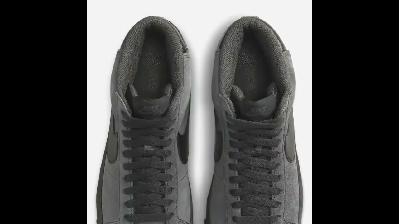 Now available Nike SB Blazer Mid in Anthracite/Black