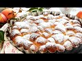 Такой уютный сдобный пирог с яблоками🍎 и корицей☕/ Разборный пирог *Рогалики*