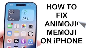 How To FIX Memoji/Animoji Not Working On iPhone! (2024)