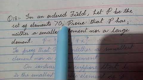Ordered Axioms.Ex 1.2 Question 18 A First Course in Real AnalysisAuthors: Berberian, Sterling K.