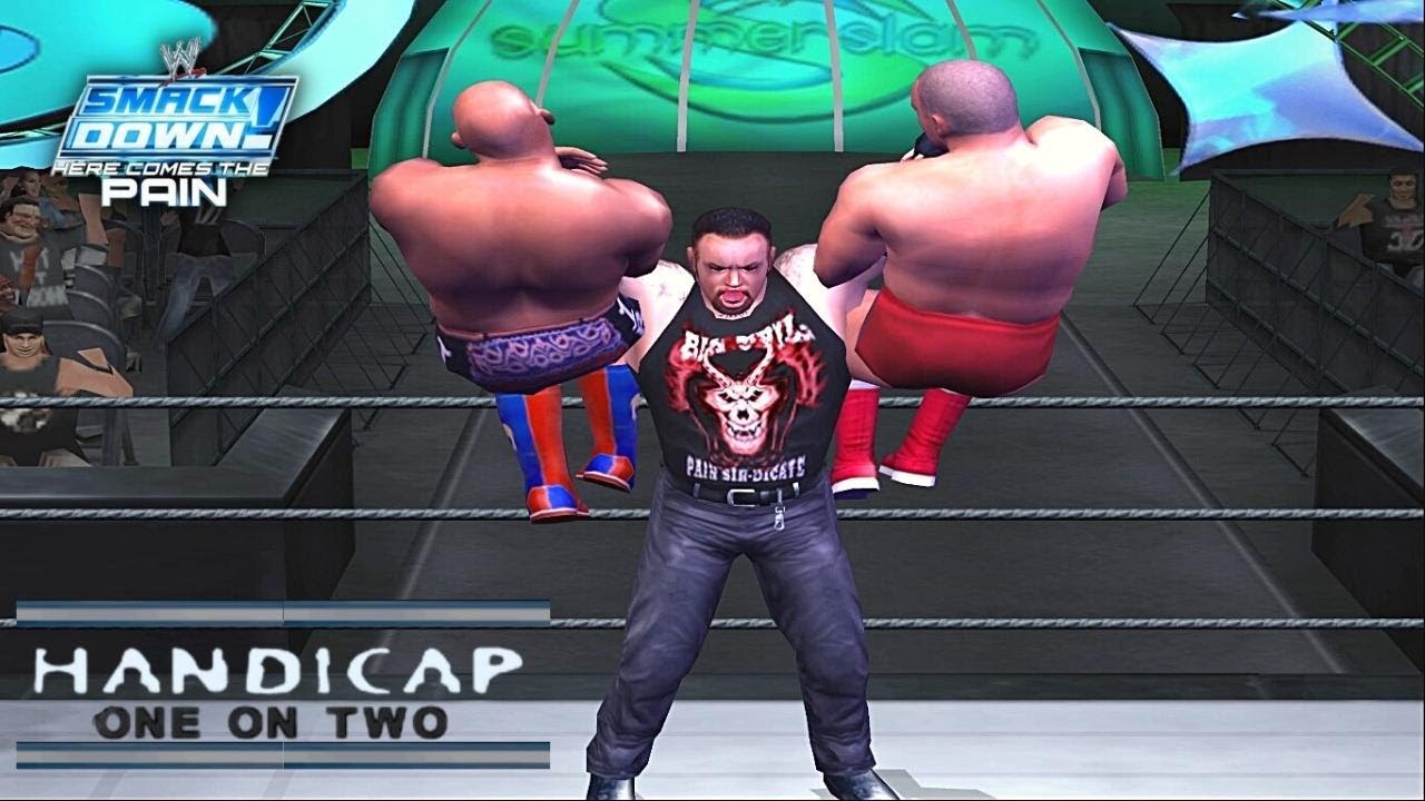 Undertaker VS Iron Sheik & Nicolai Volkoff (BOTH 100 OVR) 2 on 1