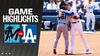 Marlins vs. Dodgers Game Highlights (5/8/24) | MLB Highlights screenshot 4