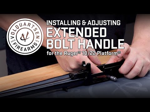 Installation of the Extended Bolt Handle and Recoil Rod Assembly for 10/22