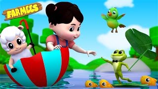 Rain Rain Go Away | Nursery Rhymes | Kids Songs | Children Rhymes by Farmees