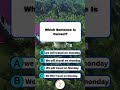 Which Sentence Is Correct #quiz #QuizTime#FUN#noblequiz#fblifestyle