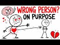 Why Your Brain Falls in Love With the Wrong Person on Purpose #psychology #animation #stickman #fact