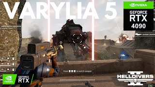 HELLDIVERS 2: VARYLIA 5 on RTX 4090 24GB (4K Maximum Graphics)