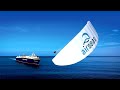 Watch this cargo ship fly a giant kite to save fuel and cut emissions  airseas seawing
