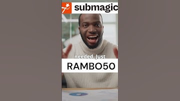 Submagic Promo Code RAMBO50 – 50% OFF Instantly! 🔥