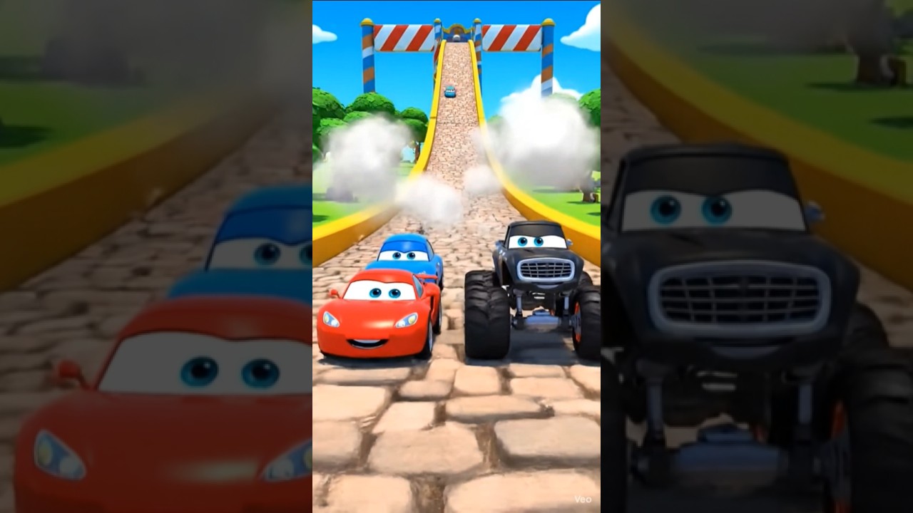 Crazy Cars Ka Full Tadka! Jump, Crash aur Unlimited Masti 😍 Kids ke liye Super Funny Car Video 🎉