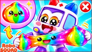 🍰 ¿Real o Squishy? ¡Reto Cake or Fake! | Videos para Niños | RoboSoo Cartoon