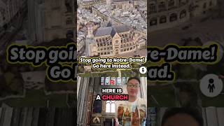 Stop going to Notre-Dame. Go here instead. #france #history #learnhistory