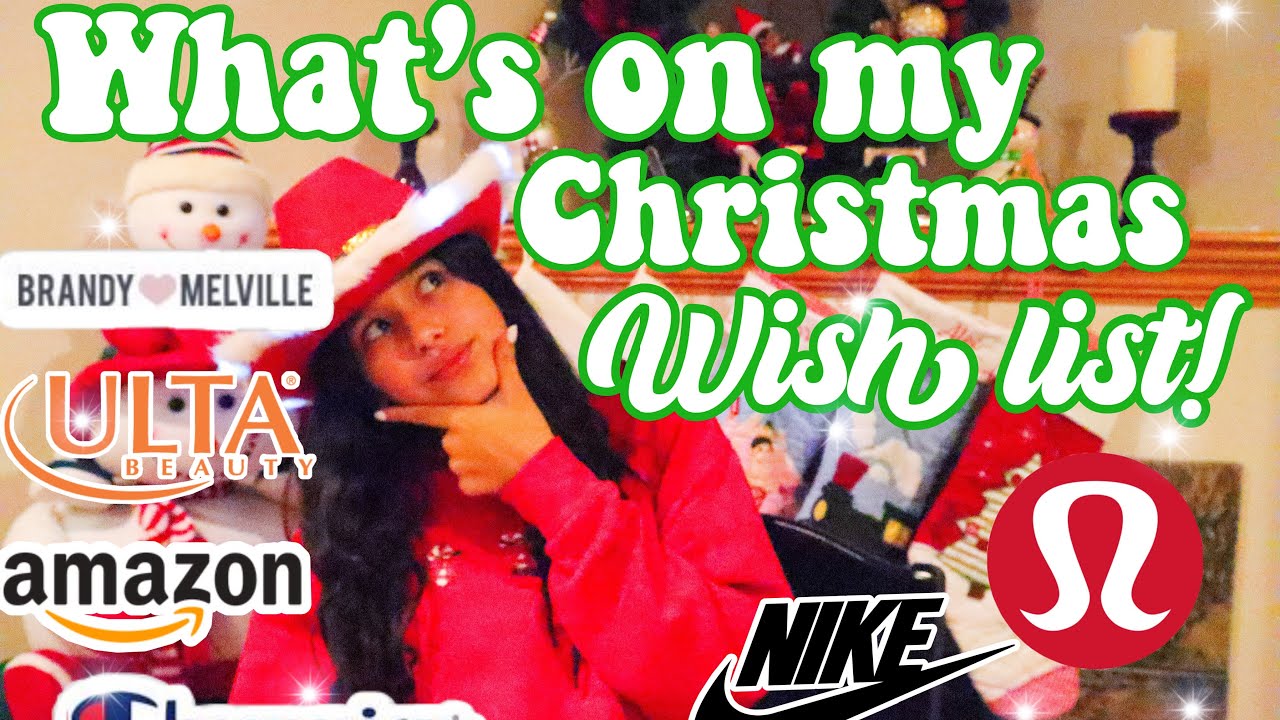 MY CHRISTMAS WISH LIST!! *2020 + Etsy holiday launch! YouTube