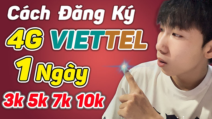 Hướng dẫn cài 4g viettel 1 ngày