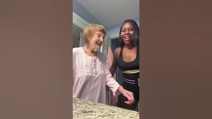 When your caregiver loves her job #shorts #short #viral #foryou #homecare #caregiver #trending