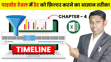 How to add timeline for pivot table Data | Pivot Table Series - Part - 4