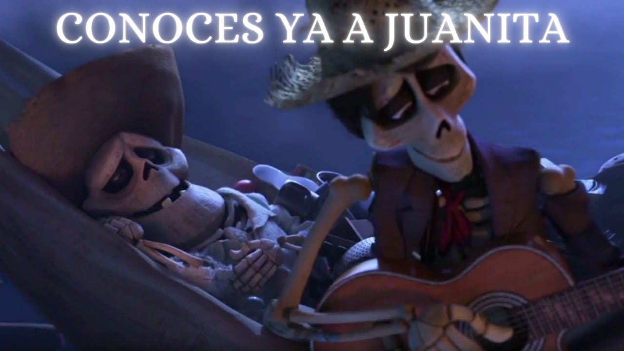 💀 COCO - Conoces a Juanita | LETRA (Gael Garcia Bernal) - YouTube