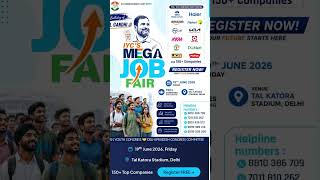 #Iyc_mega_Job_Fair_2026 #Delhi_Job_Fair #Rahul_Gandhi_JobFair #BirthdayJobFairDelhi