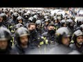 Пожарные вышли на акцию протеста в Лиссабоне