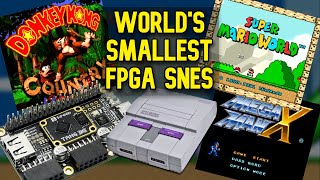 World's Smallest FPGA Super Nintendo