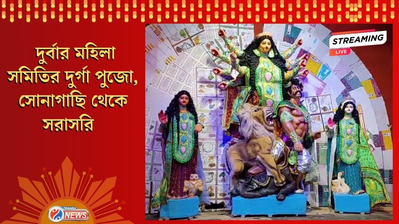 Sonagachi : Durbar Mahila Samanwaya Committee Durga Puja 2022 , Sonagachi থেকে সরাসরি