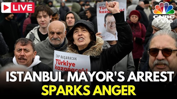 Turkiye LIVE: Mass Protests Erupt in Istanbul After Mayor Ekrem Imamoglu's  Arrest | Istanbul | N18G - YouTube
