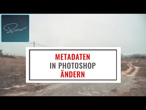 Metadaten in Photoshop ändern