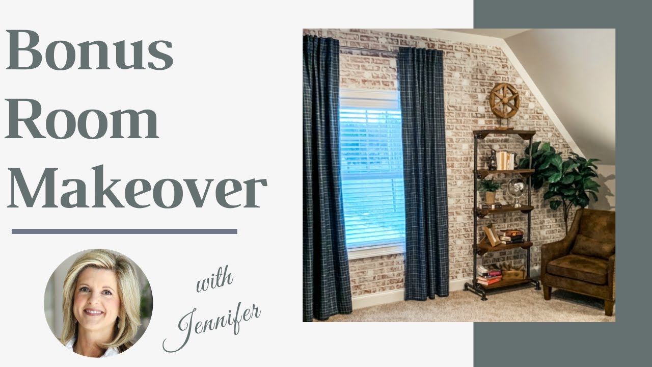 Industrial Style Bonus Room Makeover | Interior Design - YouTube