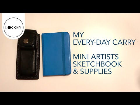 PORTABLE SKETCH KIT - JUST GO SKETCHING 5X5 SETUP! 