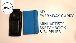 Mini Sketchbook & Pencils / my everyday sketching kit