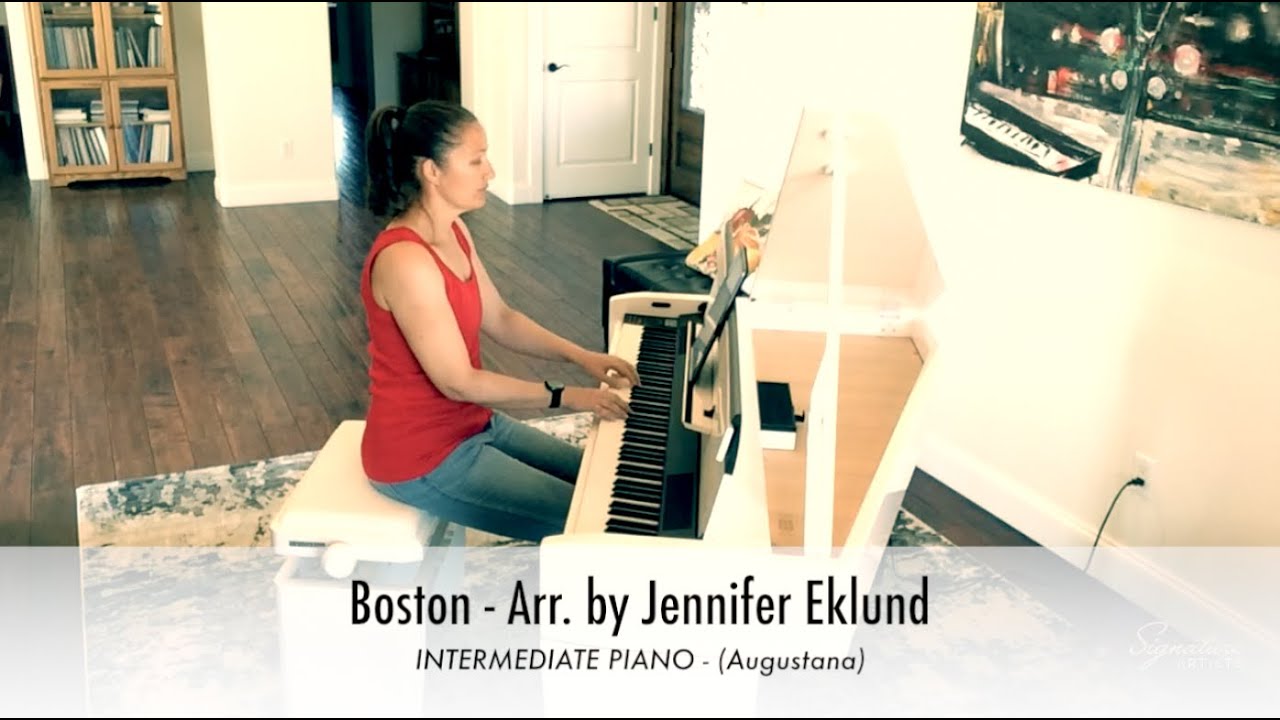 Boston (Augustana) - Intermediate Piano Sheet Music - YouTube