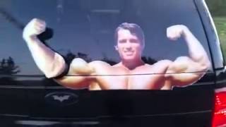 ARNOLD PRANKS FANS AS THE TERMINATOR...FOR CHARITY