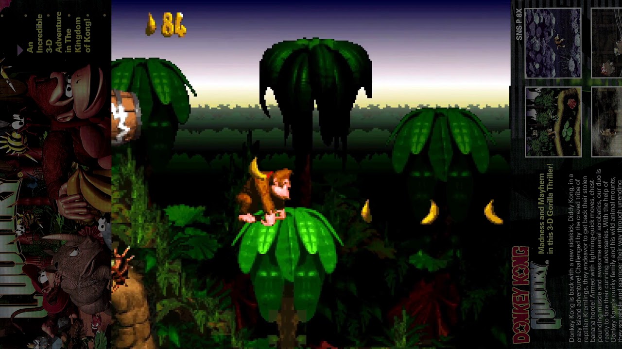 Donkey Kong: Distortion Country • Full Play-through (Donkey Kong Country ROM Hack)