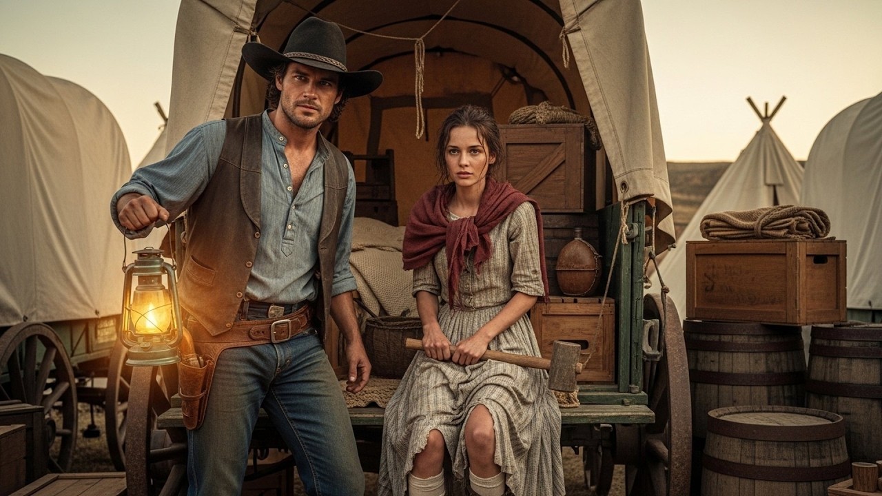 Cowboy Found Her Hiding in His Wagon and Said, 