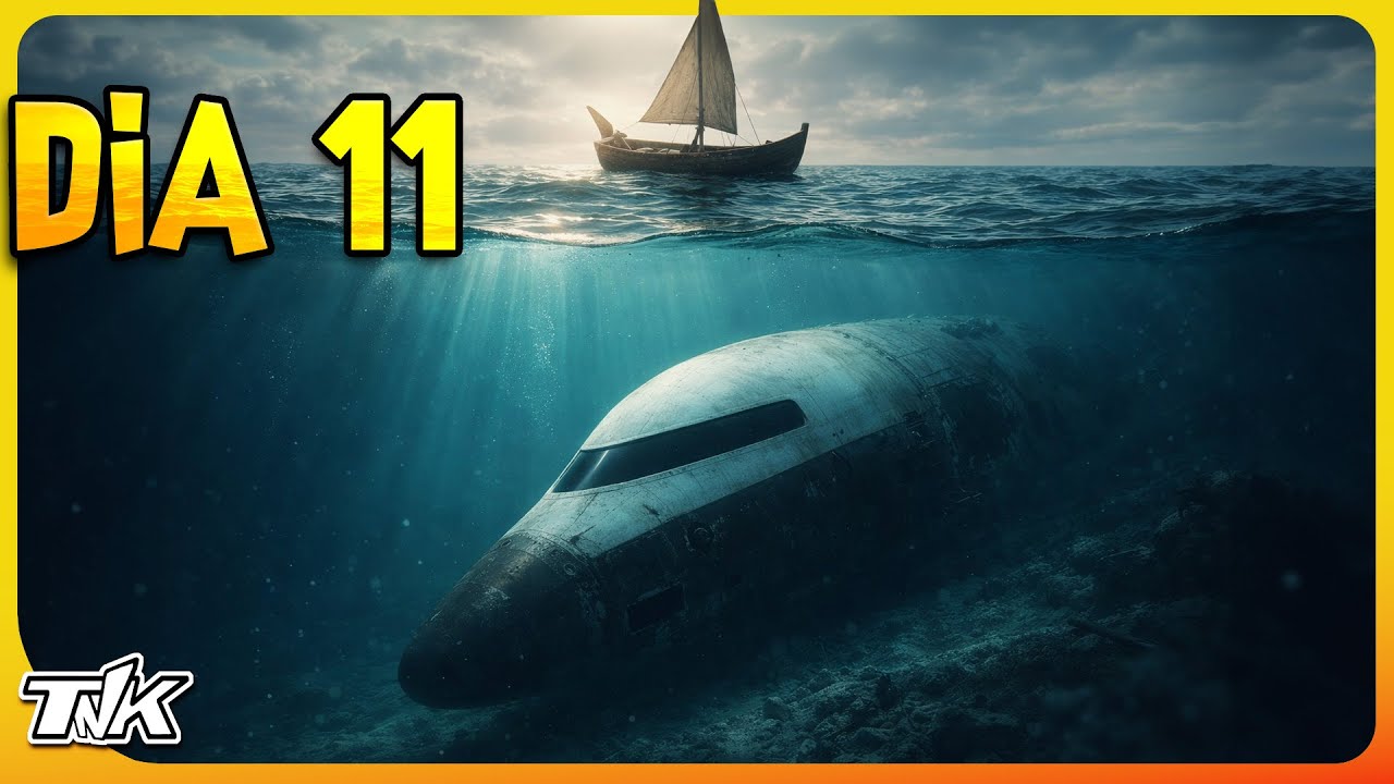 Dia 11 ENCONTRAMOS OS DESTROÇOS DA NOSSA NAVE NO FUNDO DO OCEANO - UNDER A NEW SUN