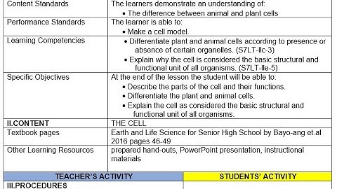 FINAL DEMO TEACHING VIDEO - GRADE 10 SCIENCE