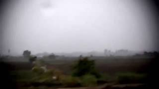 00188   Moving Train Window & Foggy 3D Trees Passing