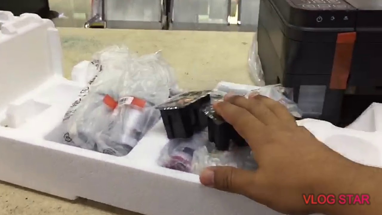 Comparación de la impresora canon g4111 y la Epson l575 - YouTube