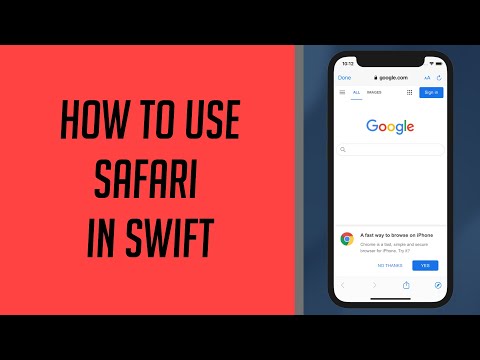 How to use Safari in Swift