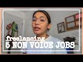 5 Non Voice Freelancing Jobs ( No Experience Needed) | Freelancing Jobs Philippines