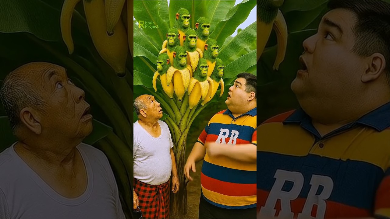 GARA-GARA MONYET 🐵 KABUR JADI SIPANSINI BANANINI 🍌