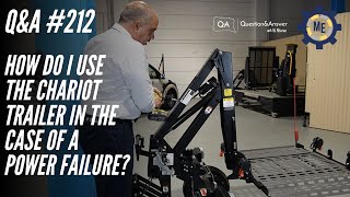 Q&A #212 - How Do I Use the Chariot Trailer in the Case of a Power Failure