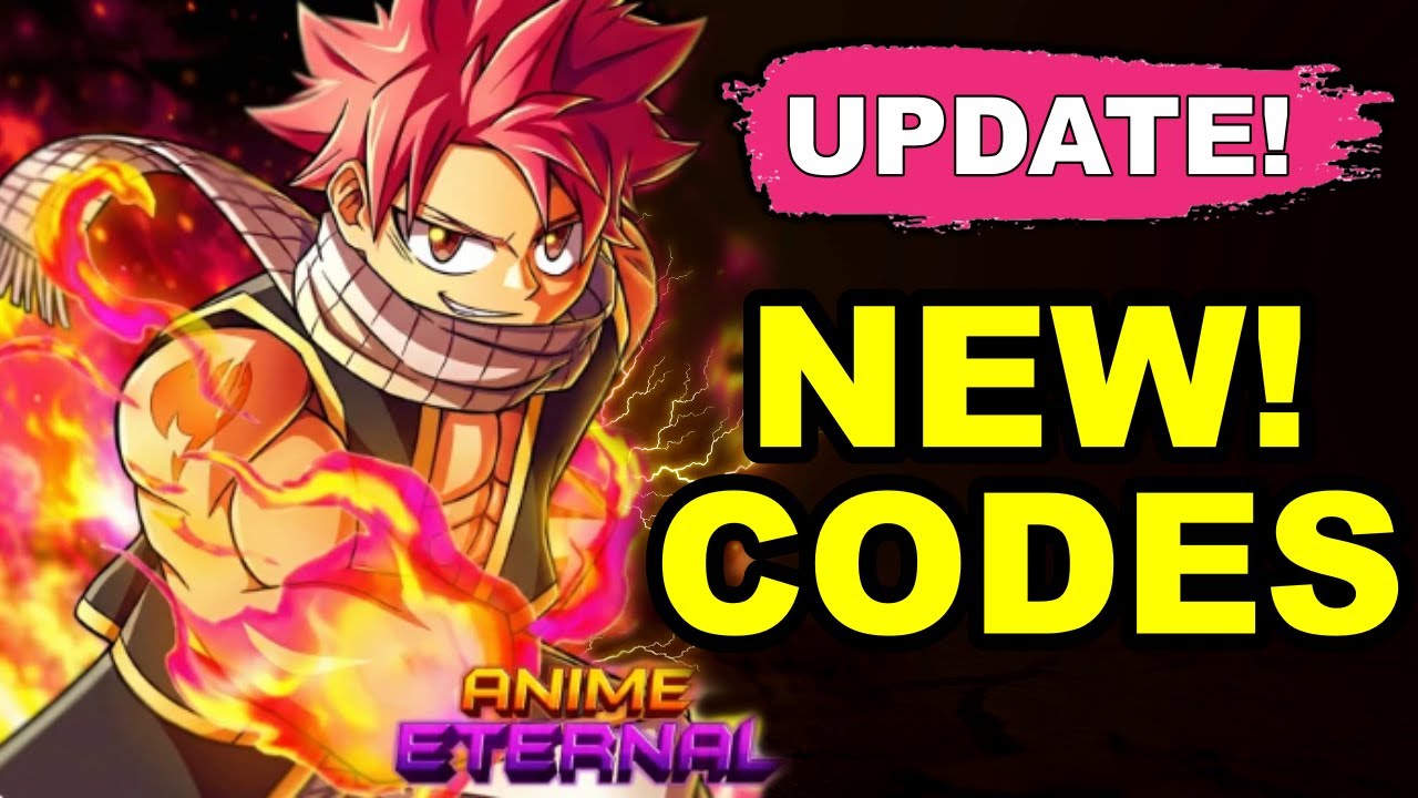 NEW ALL WORKING CODES FOR ANIME ETERNAL ROBLOX UPDATE 2026 YouTube 