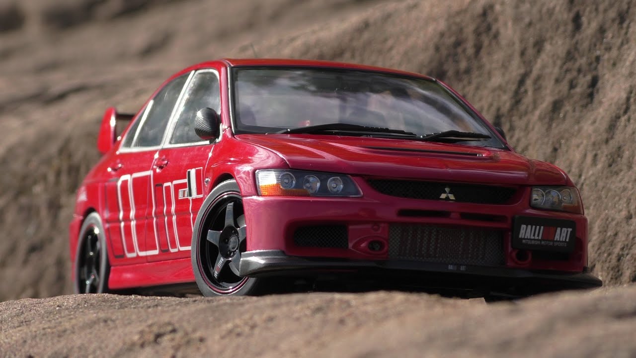 Klip Mitsubishi Lancer Evo Ix Ralliart Autoart 1 18 Youtube