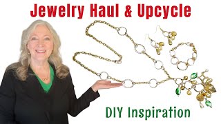 DIY JEWELRY Making HAUL and UPCYCLE | Necklace Bracelet Earrings