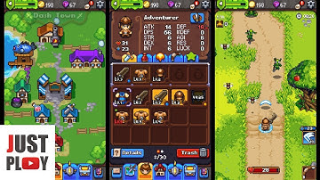 Dash Quest Heroes Gameplay (Android / iOS)