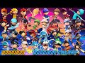 Boboiboy vs boboiboy galaxy 7 kuasa elemental  all fusion