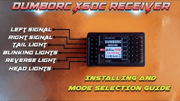 DUMBORC X6DC RECEIVER | The Ultimate Mode Selection & Light System Guide
