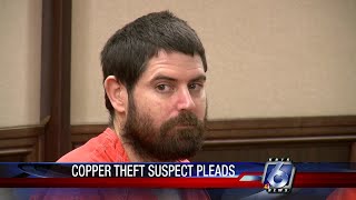 Suspected copper thief accused of causing $1M in hospital damage appears in court